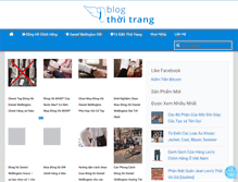 Tablet Screenshot of blogthoitrang.com